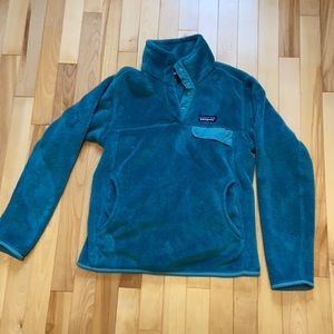Patagonia re-tool snap t fleece pullover
